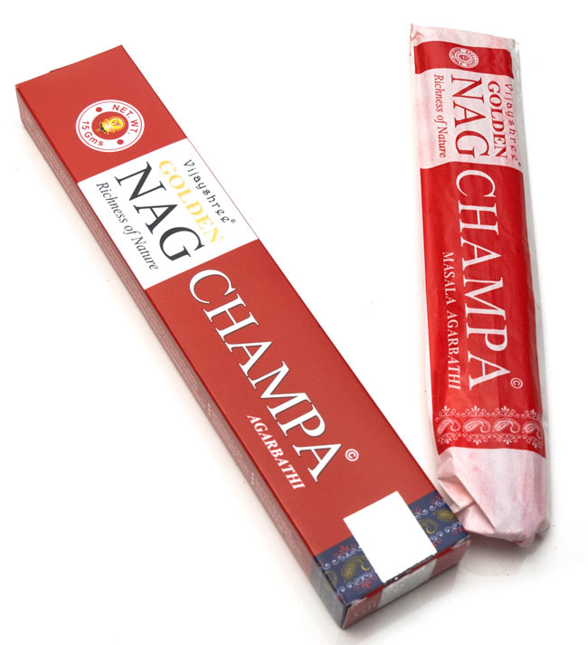 【24個セット】Golden Nag Champa香 2 - 中のお香を取り出して撮影しました