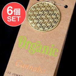 【6個セット】お香立つきOrganic Goodnessコーン香ギフトセット - カナビス - メイン
