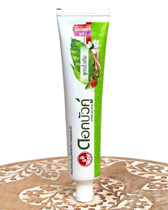 【6個セット】Dok Bua Ku ハーバル トゥースペースト オリジナル - HERBAL TOOTHPASTE ORIGINAL 100g 3 - パッケージを正面から撮影しました