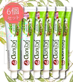 【6個セット】Dok Bua Ku ハーバル トゥースペースト オリジナル - HERBAL TOOTHPASTE ORIGINAL 100g