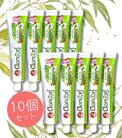 【10個セット】Dok Bua Ku ハーバル トゥースペースト オリジナル - HERBAL TOOTHPASTE ORIGINAL 25g
