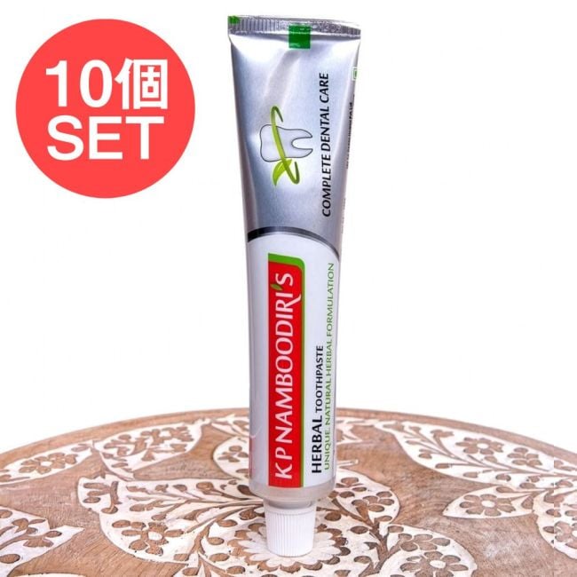 【10個セット】ナンブーディリ ハーバル トゥースペースト - K P Namboodiri's Herbal Toothpaste【K P NAMBOODIRIS AYURVEDICS】の写真
