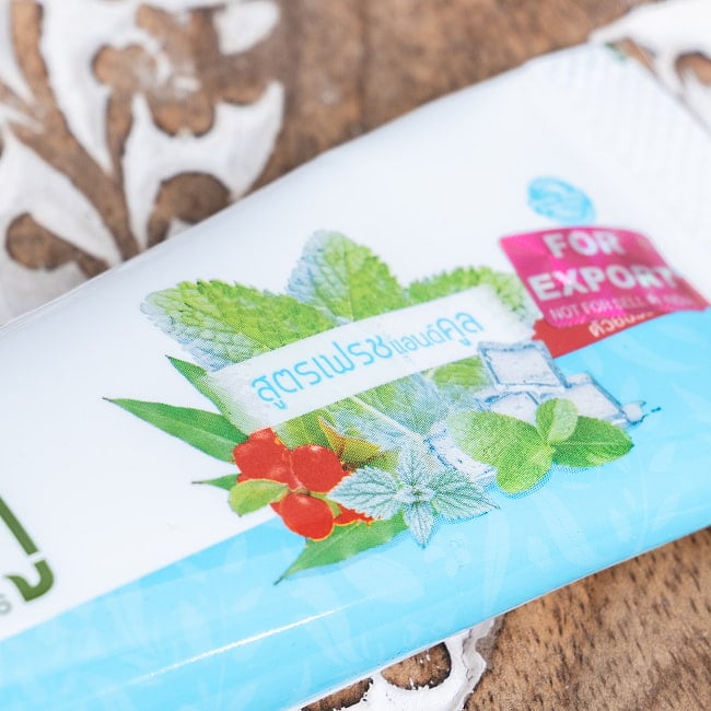 【3個セット】Dok Bua Ku ハーバル トゥースペースト フレッシュ＆クール - HERBAL TOOTHPASTE FRESH & COOL 100g 5 - ミント系の親しみやすい爽やかさ