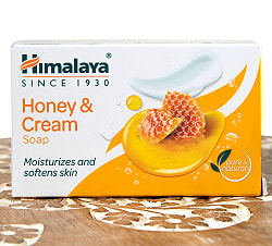 【送料無料・6個セット】ヒマラヤ ハニー&クリーム 石鹸 Honey & Cream Soap 75g【Himalaya Herbals】 - サブ3