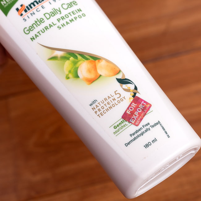 【6個セット】ＨＩＭＡＬＡＹＡ　ジェントルデイリーケア　プロテインシャンプー - Gentle Daily Care PROTEIN SHAMPOO 180ml[Himalaya Herbals] 4 - 拡大写真です