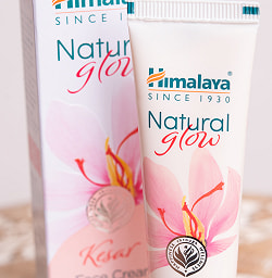 【6個セット】ＨＩＭＡＬＡＹＡ　 グロウ　フェイスクリーム - Natural Glow Kesar Face Cream 25g[Himalaya Herbals] - サブ3