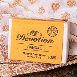 【6個セット】Ｄｅｖｏｔｉｏｎ　ナチュラル　チャンダン　バス　ソープ[75g] - サブ2
