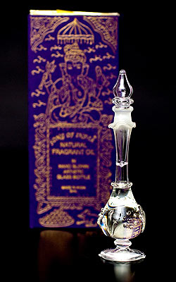 【自由に選べる5個セット】【5ml】ナチュラルフレグランスオイル 　　昔ながらの美しい吹きガラスボトル - サブ4