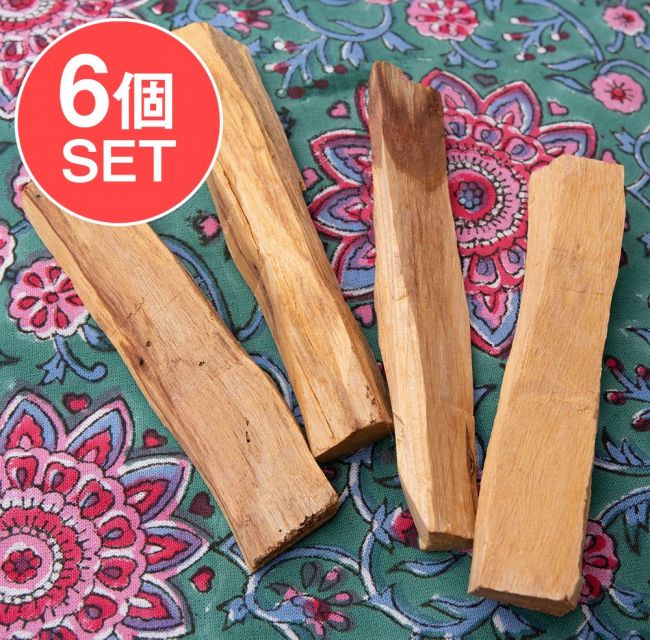 【送料無料・50g 6パックセット 合計約300g】パロサント PALOSANTO ペルー産 香木 スティックの写真セット,パロサント,香木,浄化,マインドフルネス,ペルー産,シャーマン,瞑想