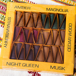 【12箱セット】シヴァへの祈りを込めたお香　Bam Bam Bhole香　〔6種の香り　36個入り〕　ナチュラルインセンス　コーン香セット - サブ4