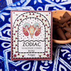 【自由に選べる3個セット】〔ふたご座〕ナイトクイーンの香り　ゾディアック　黄道十二星座のコーン香 - サブ3