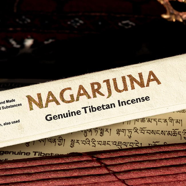 【6個セット】高級チベット香　ナーガールジュナ　龍樹香　NAGARJUNA Genuine Tibetan Incense　古代インドの仏教僧をモチーフにしたチベット香 8 - 拡大写真です