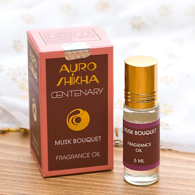 【6個セット】ムスク(MUSK BOUQUET)の香り - オウロシカアロマオイル　CENTENARY 2 - ムスクの香りをご堪能いただけます。