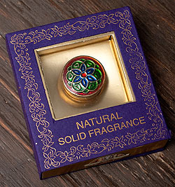 【6個セット】クリーム・フレグランス[ブラス] - 琥珀(アンバー)  - サブ2