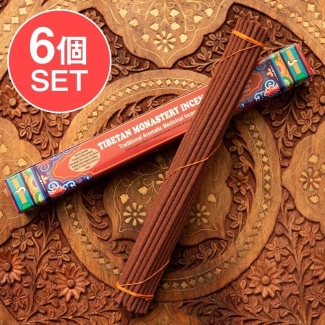 【6個セット】Tibetan Monastery Incense -チベット寺院香の写真
