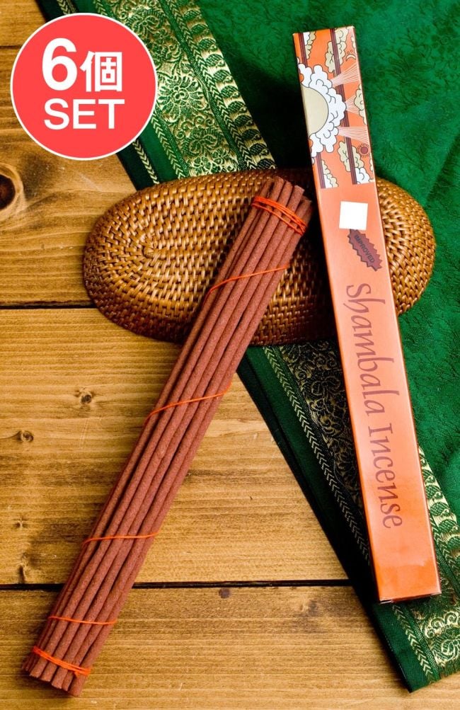 【6個セット】Shambala Incense -シャンバラチベタン香の写真セット,チベット香,お香,インセンス,ネパール香
