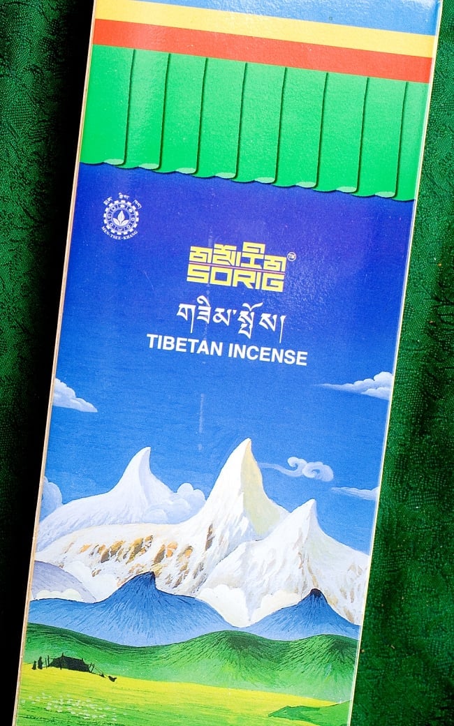 【6個セット】【約60本入り】Sorig チベタンインセンス【メン・ツィー・カンのお香】 3 - パッケージを拡大してみました。
