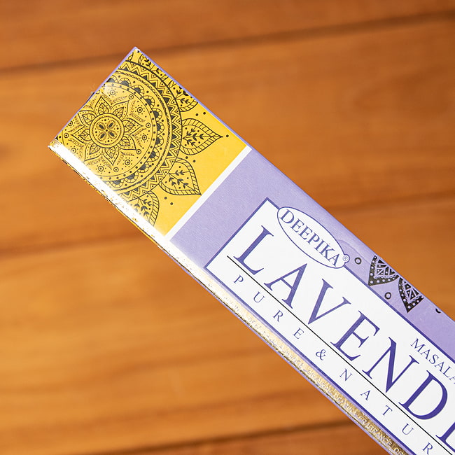 【6個セット】Deepika LAVENDER香 3 - パッケージの拡大写真です
