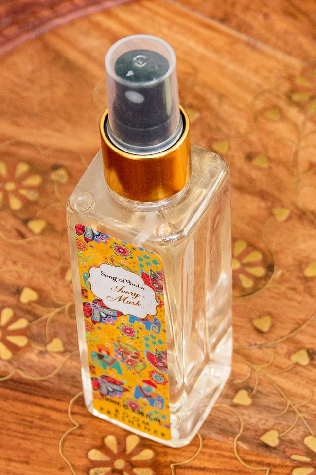 【6個セット】ルームフレッシュナー - Song of India - アイボリー・ムスク 4 - スプレータイプなのでお手軽です