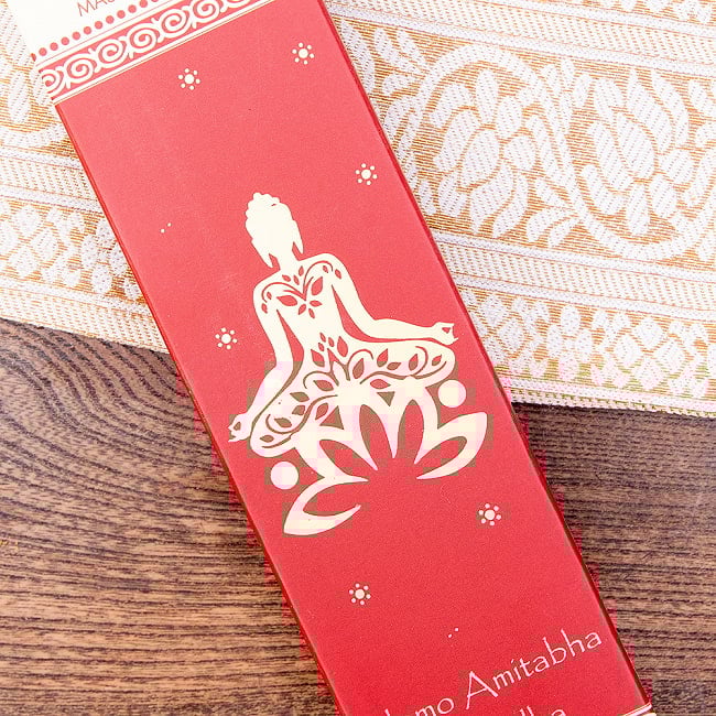 【6個セット】スティック香 [Song of India] マントラシリーズ -moksha BLISS 3 - お香をイメージしたアートワークがステキ。