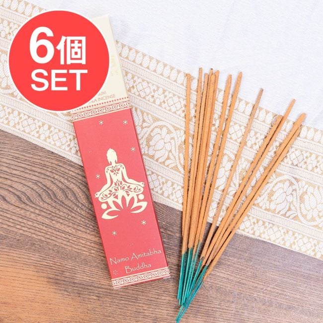 【6個セット】スティック香 [Song of India] マントラシリーズ -moksha BLISSの写真セット,ギフト,スティック香,アロマ,フレグランス,お香,プレゼント,マントラ,Song of India