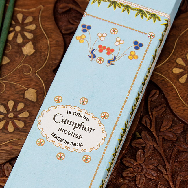 【6個セット】FLORA AGARBATI香 - Camphor（カンファー） 3 - パッケージの拡大写真です