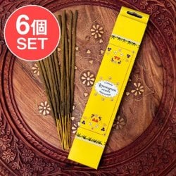 【6個セット】FLORA AGARBATI香 - Lemongrass（レモングラス）の数割選択写真