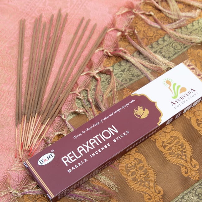 【6個セット】D‘ART - Ayurveda Collection香 - Relaxation 2 - パッケージ全体写真です