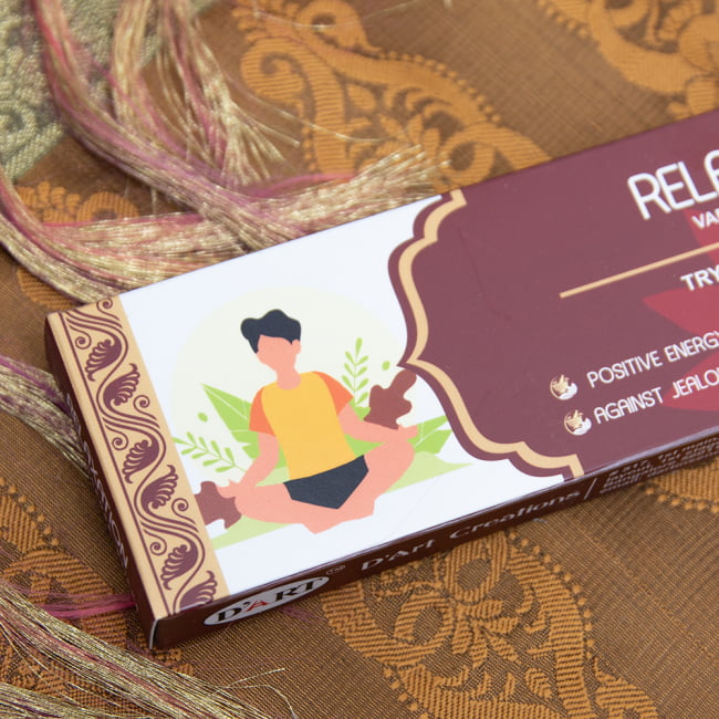 【6個セット】D‘ART - Ayurveda Collection香 - Relaxation 4 - テーマに沿ったマークが可愛い