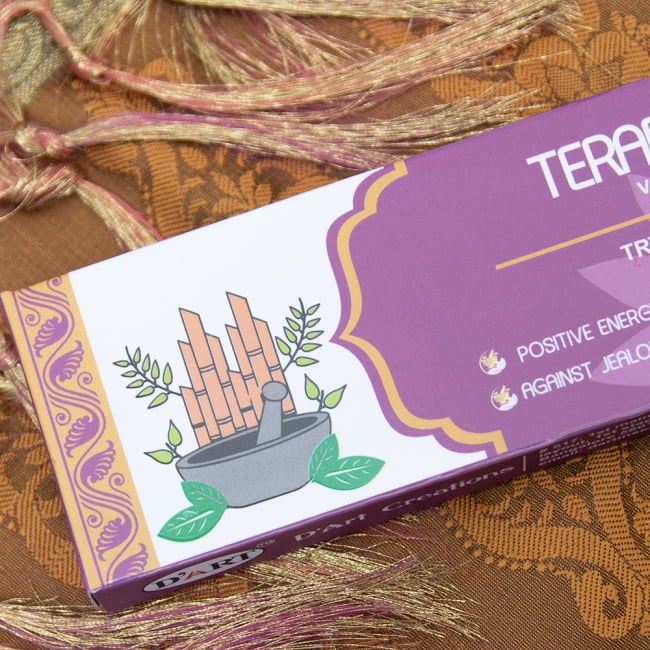 【6個セット】D‘ART - Ayurveda Collection香 - Aroma Therapy 4 - テーマに沿ったマークが可愛い