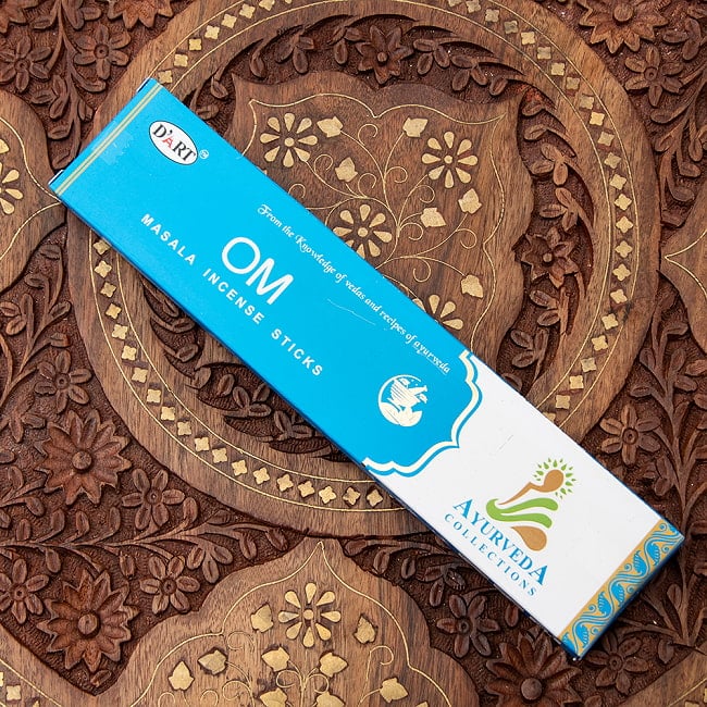 【6個セット】D‘ART - Ayurveda Collection香 - OM香 2 - パッケージ全体写真です