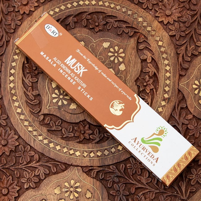 【6個セット】D‘ART - Ayurveda Collection香 - MUSK香 2 - パッケージ全体写真です