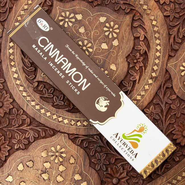 【6個セット】D‘ART - Ayurveda Collection香 - CINNAMON香 2 - パッケージ全体写真です