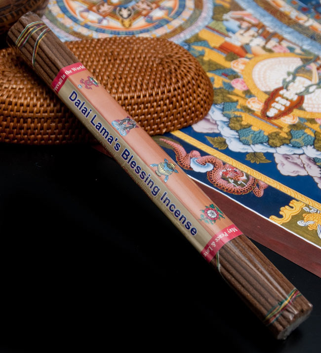 チベット香6本セット 6 - Dalai Lamas Blessing Incense - ダライ・ラマの祝福香の写真です