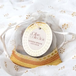 【6個セット】オーガンジーの袋入りコーンお香セット - サンダルウッド - サブ2