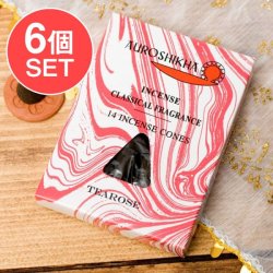 【6個セット】ティーローズ[TEAROSE]の香り-オウロシカコーン香の商品写真