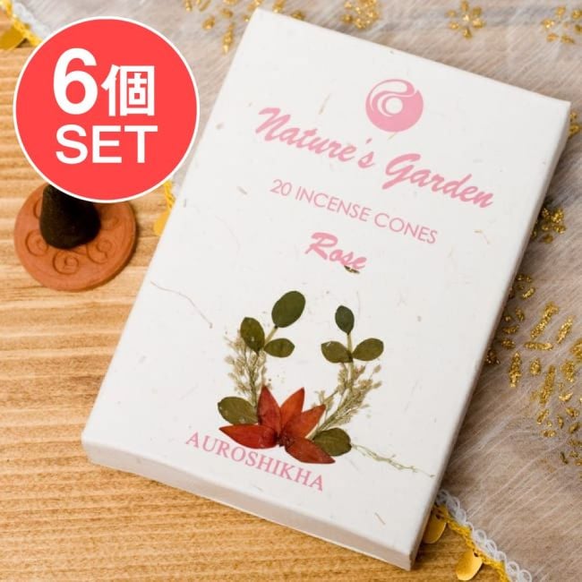 【6個セット】オウロシカコーン香 バラ[ROSE]の香りの写真セット,オウロシカ,オーロシカ,Auroshika,コーン香