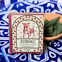 【6個セット】〔おうし座〕マグノリアの香り　ゾディアック　黄道十二星座のコーン香 - サブ2