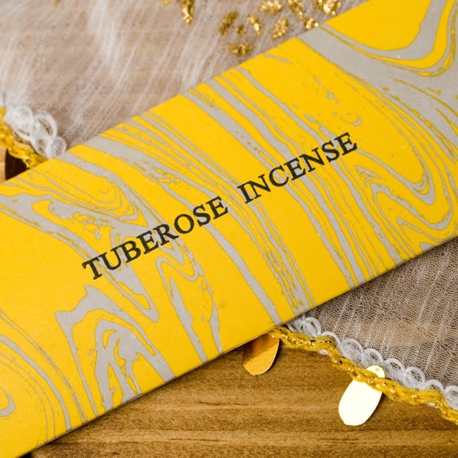 【6個セット】オウロシカ香 - 月下香(TUBEROSE)の香り 3 - 香りの名前はここに記されています。