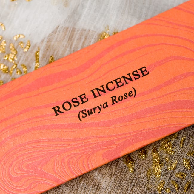 【6個セット】オウロシカ香 - スーリャローズ(Surya Rose)の香り 3 - 香り名はここに記されています。