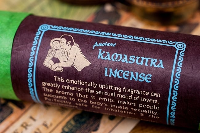 【6個セット】Ancient Kamasutra Incense カーマスートラ香 3 - 大人の雰囲気のパッケージです