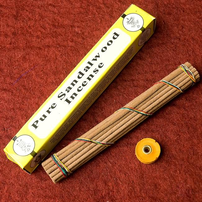 【6個セット】Pure Sandalwood ピュア・サンダルウッドのチベット香 3 - 箱の中身はこんな感じです。