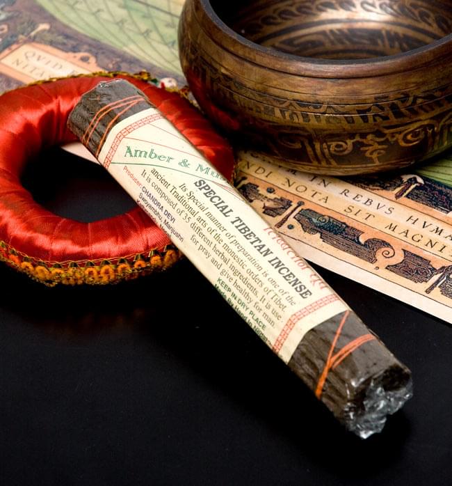 【6個セット】SPECIAL TIBETAN -スペシャル・チベタン香【Amber & Musk MIXED】 2 - 全体写真です。