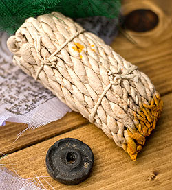 【6個セット】VAJRA SANDALWOOD　ヴァジュラ・サンダルウッド ロープ香 - サブ3