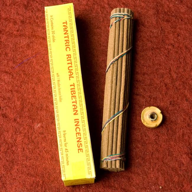 【6個セット】Tantric Ritual Tibetan香 3 - 箱の中身はこんな感じです。