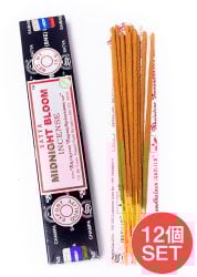 【12個セット】【Satya】ミッドナイト・ブルーム香 Midnight Bloom Incense