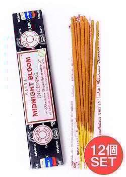 【12個セット】【Satya】ミッドナイト・ブルーム香 Midnight Bloom Incenseの商品写真