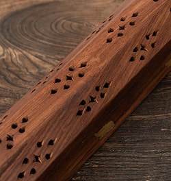 シーシャムウッドの 木製 箱型香立て 象さん - サブ4