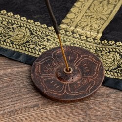 ネパール香立て - 中・花