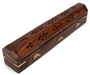 木製箱型香立て[ドルフィン]の商品写真